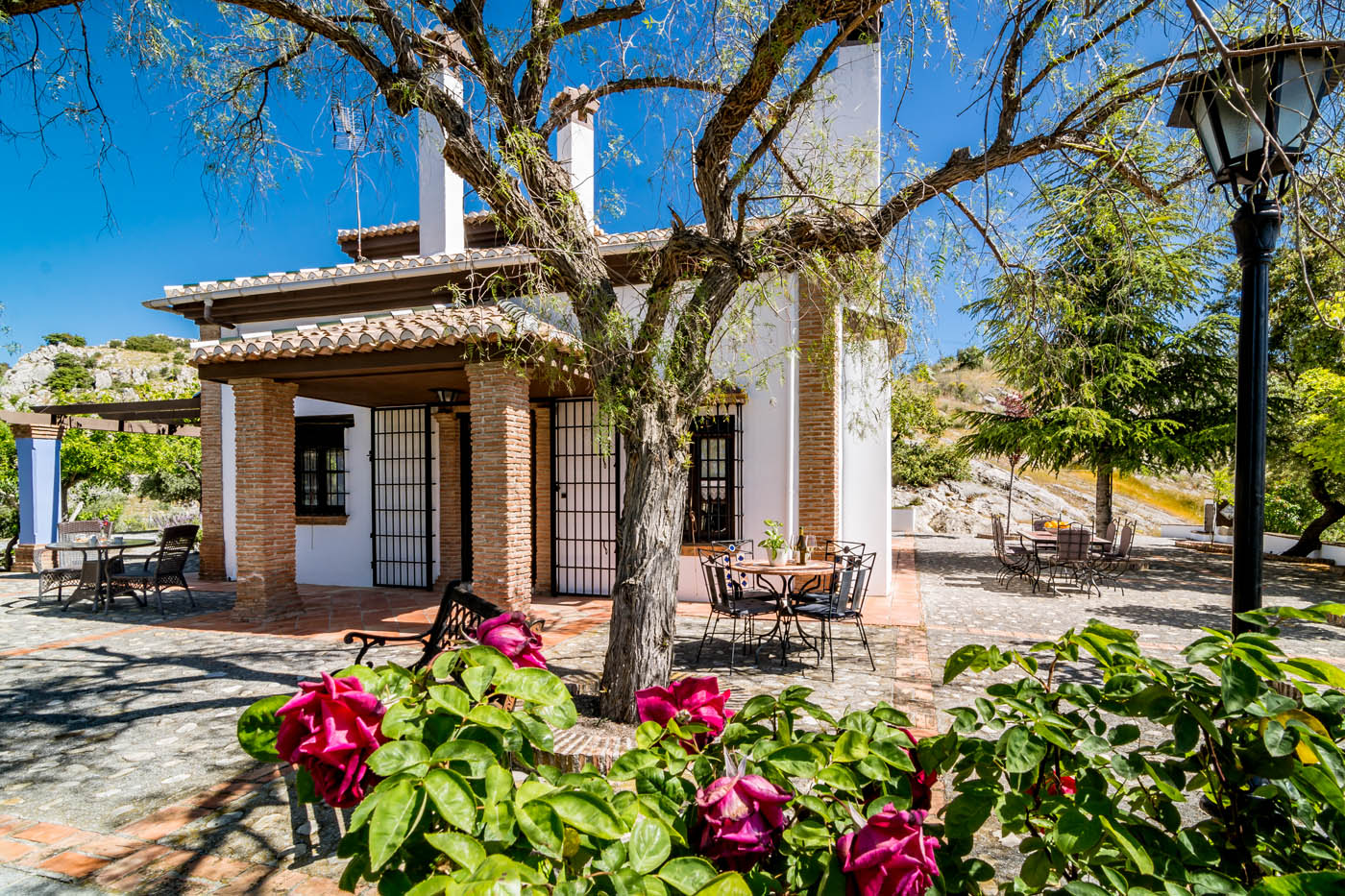 Parte frontal de la propiedad